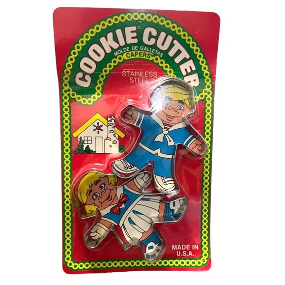 Capers Stainless Steel Cookie Cutter 2 Pk Set - Kids - Picture 3 of 4